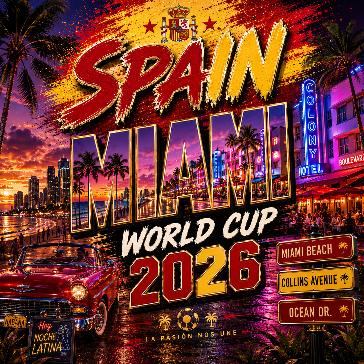 Spain FIFA World Cup 2026 T shirt